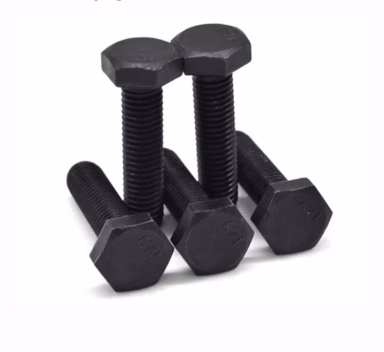 DIN-933/931 8.8 10.9 Parafusos sextavados de aço carbono Chs Parafusos galvanizados