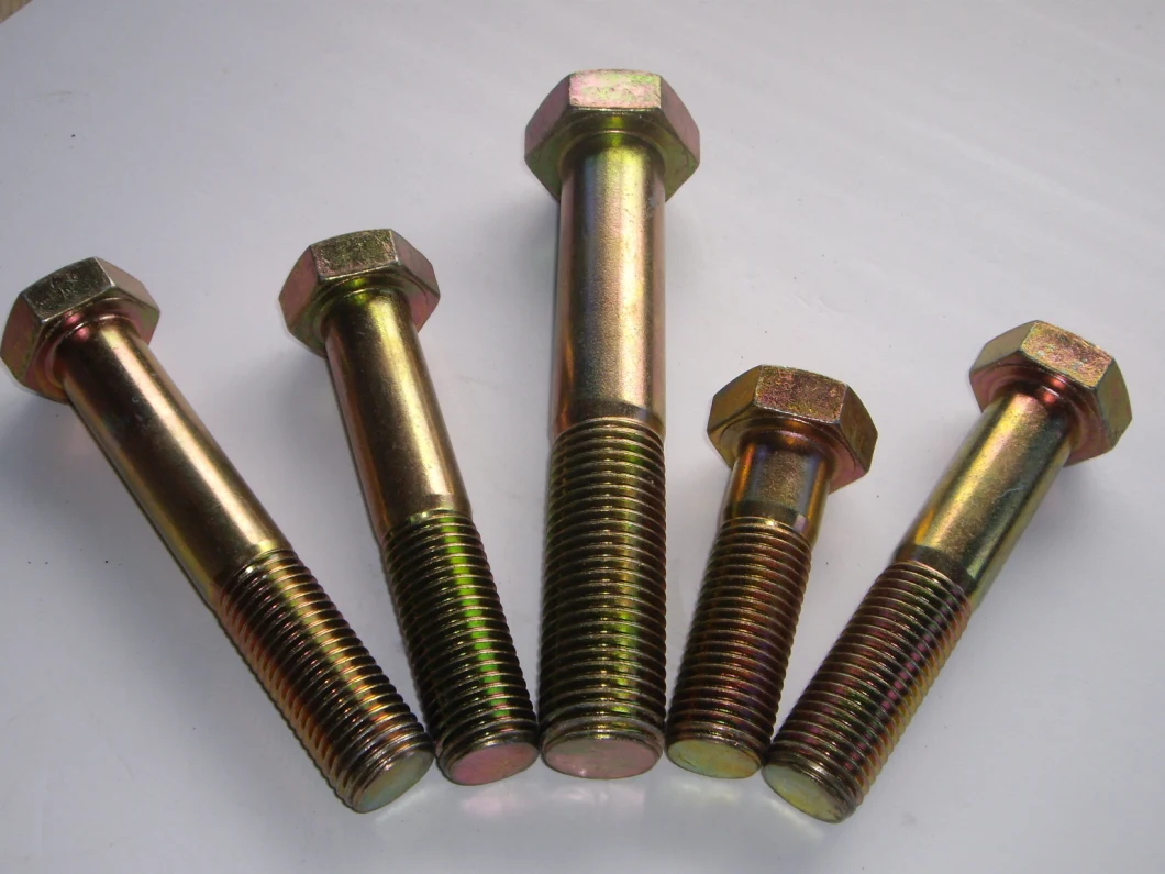 DIN931 Carbon Steel Hexagon Screw Hex Bolt